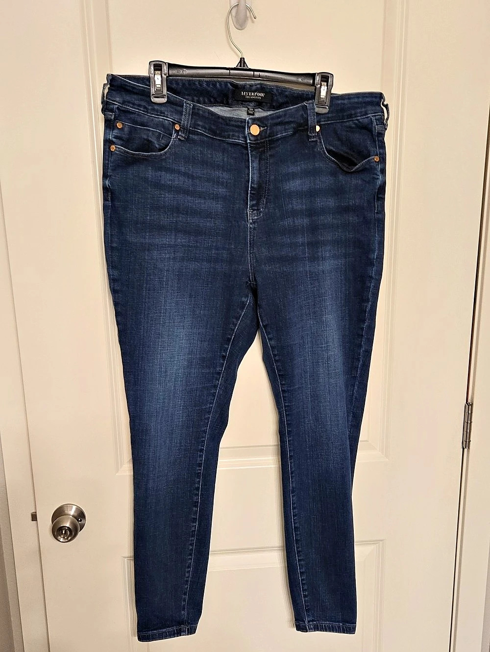 Liverpool Women's Skinny Jeans Blue Size 18W Like New